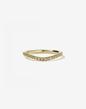 Amelie Band Pave | 18ct Yellow Gold