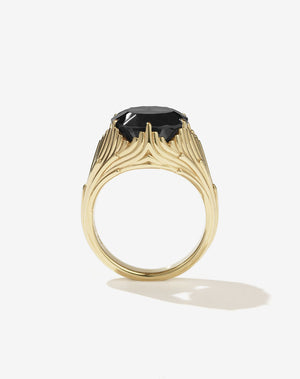Aphrodite Cocktail Ring | 23k Gold Plated