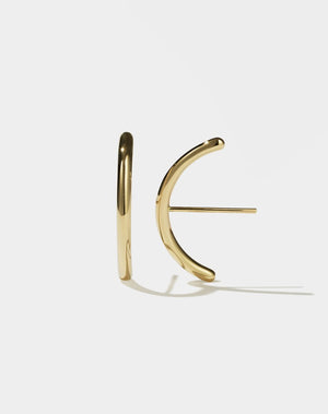 Atmos Earrings Large | 23k Gold Plated