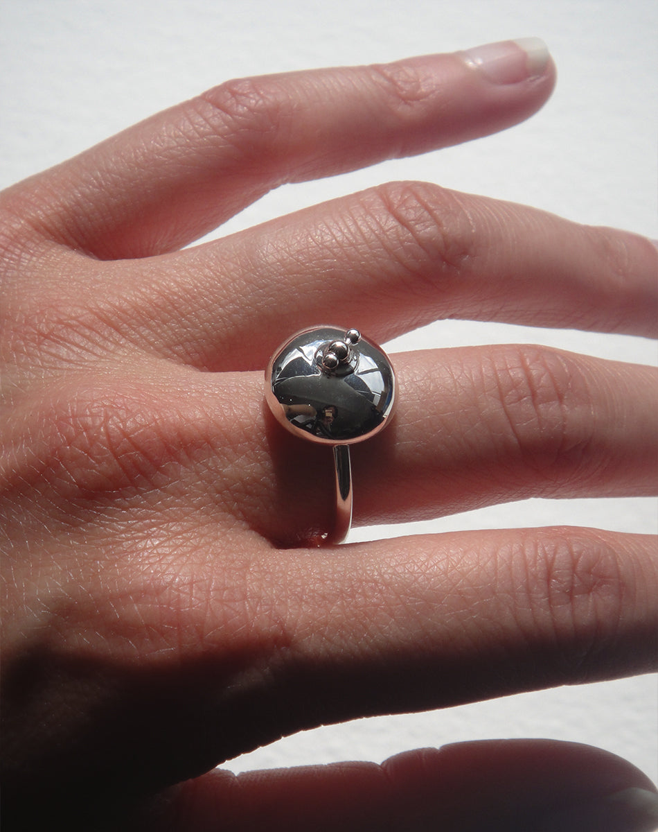 Boob Ring #5 | Sterling Silver