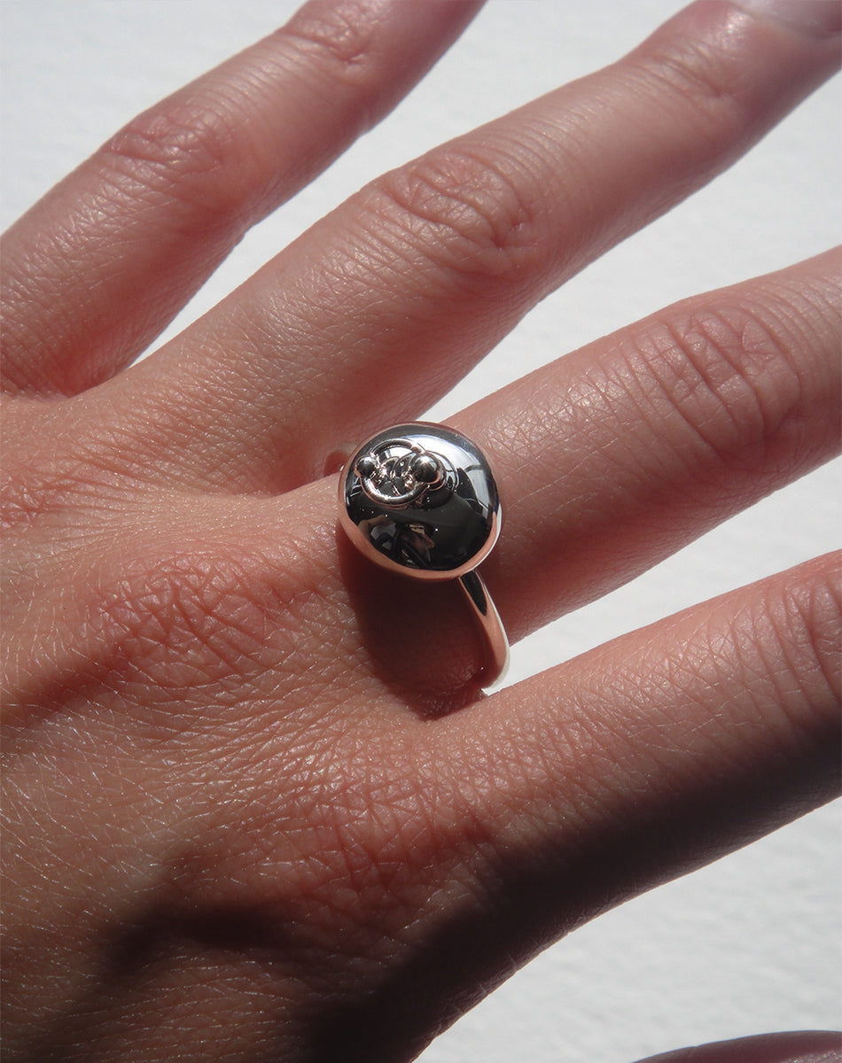 Boob Ring #6 | Sterling Silver