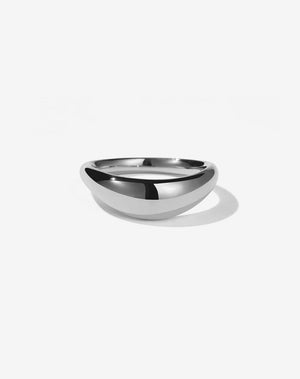 Claude Band Plain | Sterling Silver