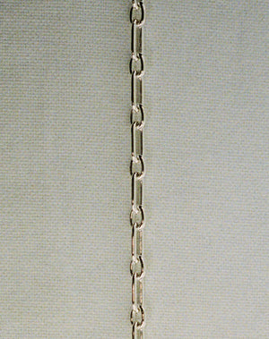 Figaro Paperclip Bracelet | 23k Gold Plated
