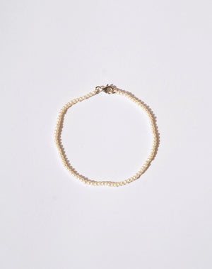 Nano Pearl Bracelet | Sterling Silver