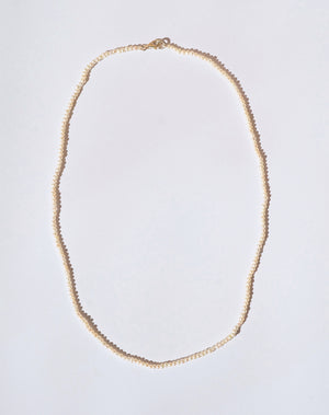 Nano Pearl Necklace | Sterling Silver