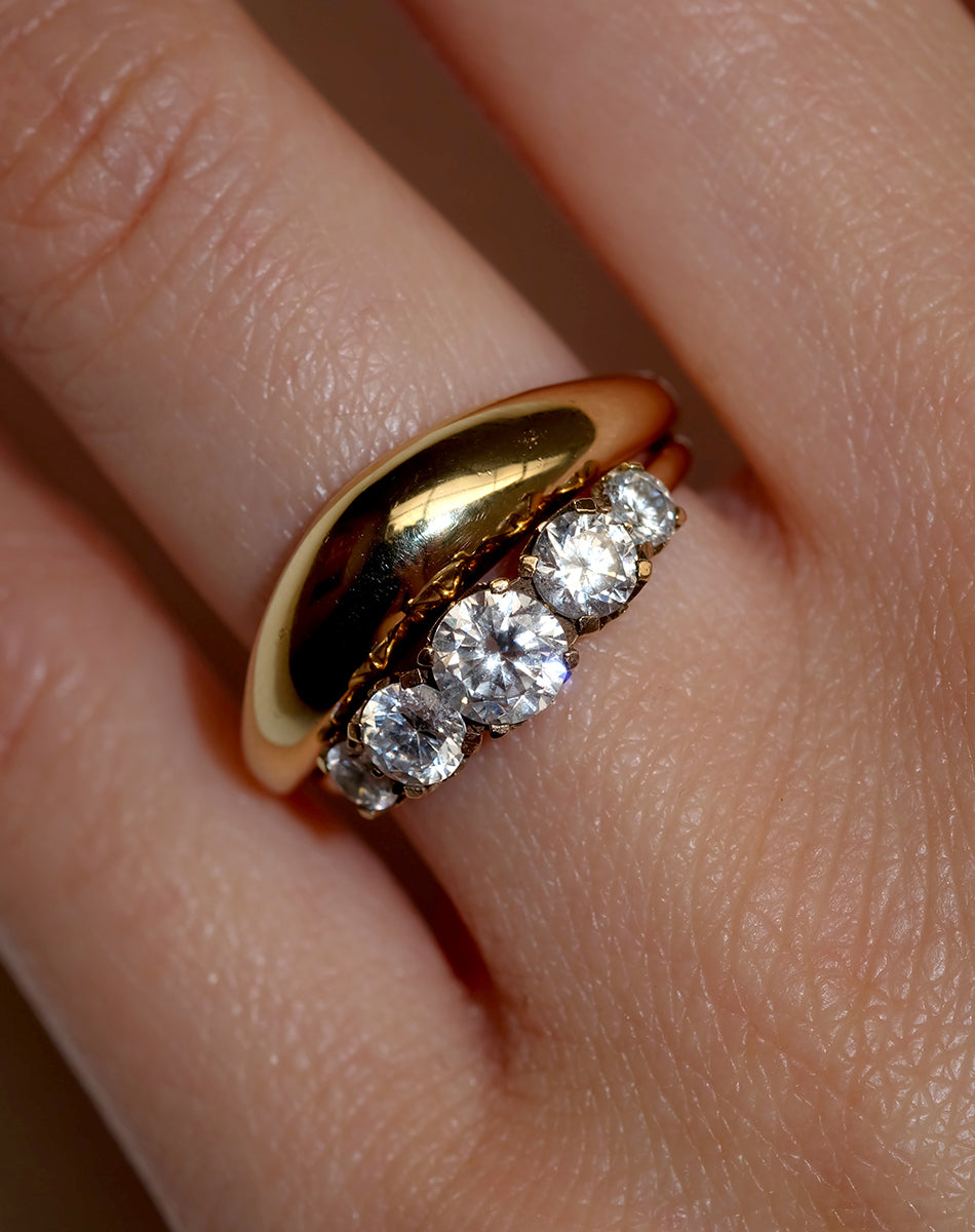 Claude Band Plain | 9ct Yellow Gold