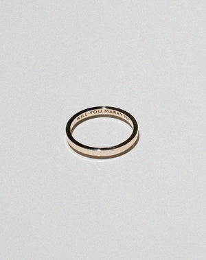 Stand In Ring | 9ct White Gold