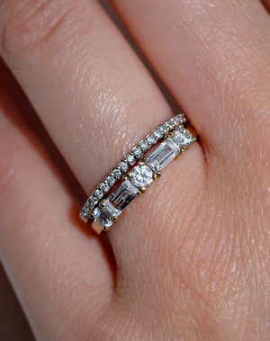 Diamond Eternity Band | 18ct Yellow Gold