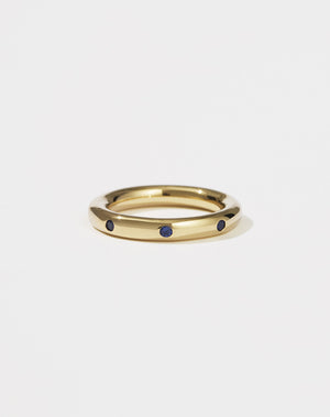 Stoned Band 3.5mm | 23k Gold Plated