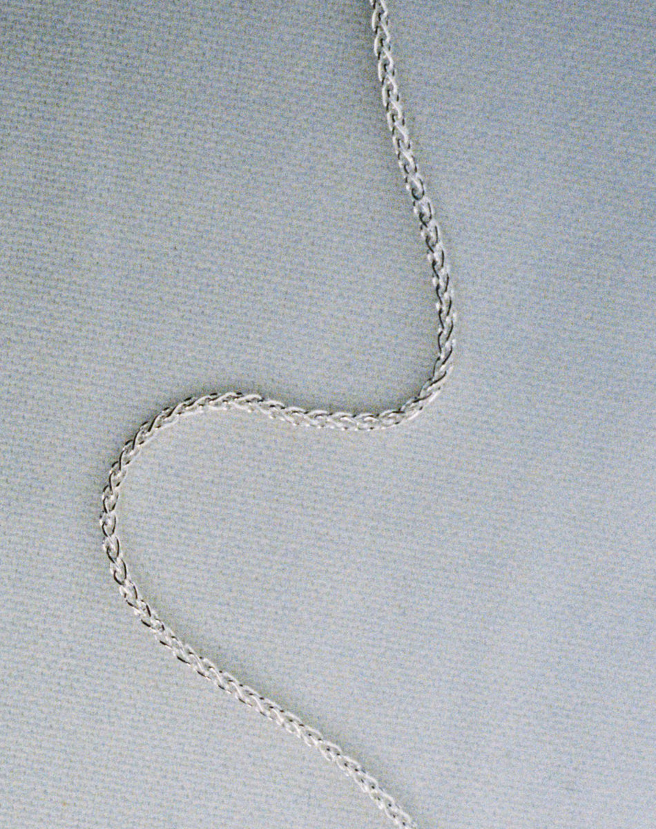 Wheat Chain Necklace | Sterling Silver