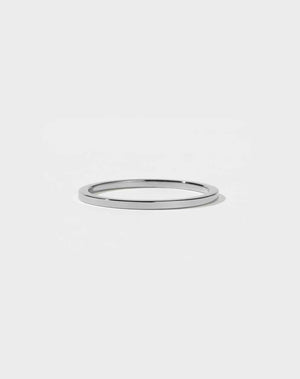 1mm Plain Band | Sterling Silver