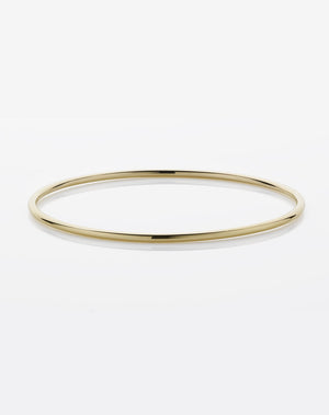 2mm Round Bangle | 9ct Solid Gold