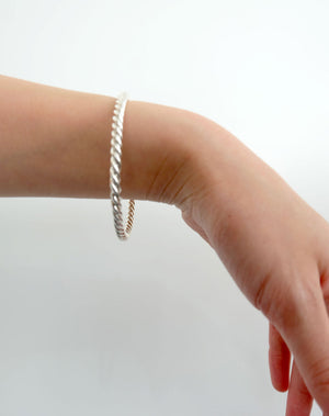 Rope Bangle 4mm | 9ct Solid Gold