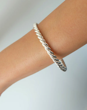 Rope Bangle 5mm | 9ct Solid Gold