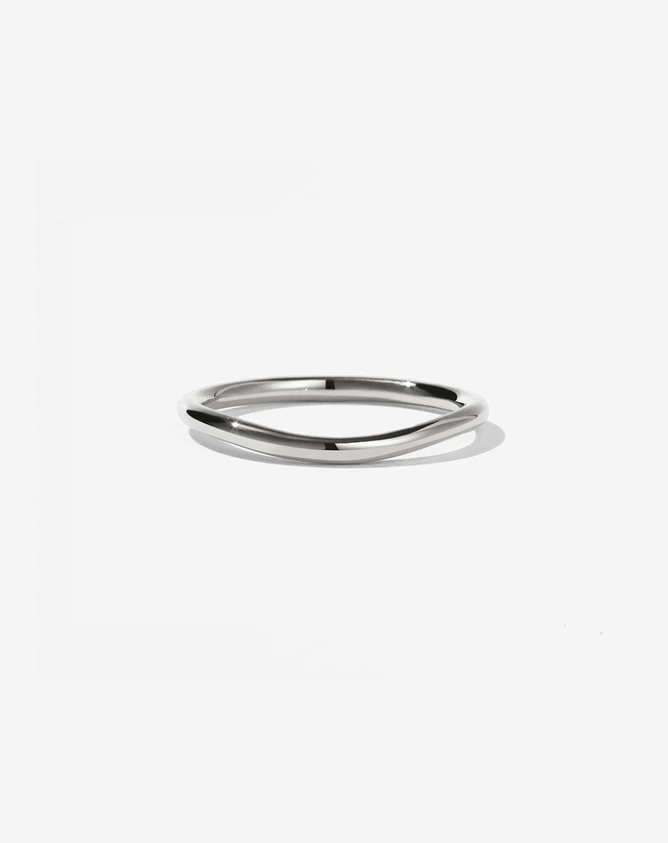 Amelie Band Plain | Platinum