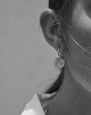 Amulet Strength Earrings | Sterling Silver