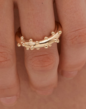 Anemone Ring | 9ct Solid Gold