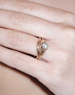 Aphrodite Band Plain | 9ct White Gold