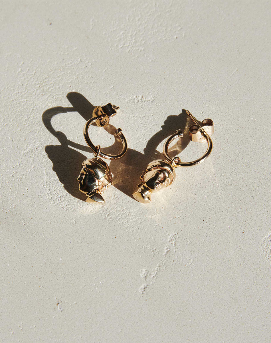 Babelogue Venus Earring | 23k Gold Plated