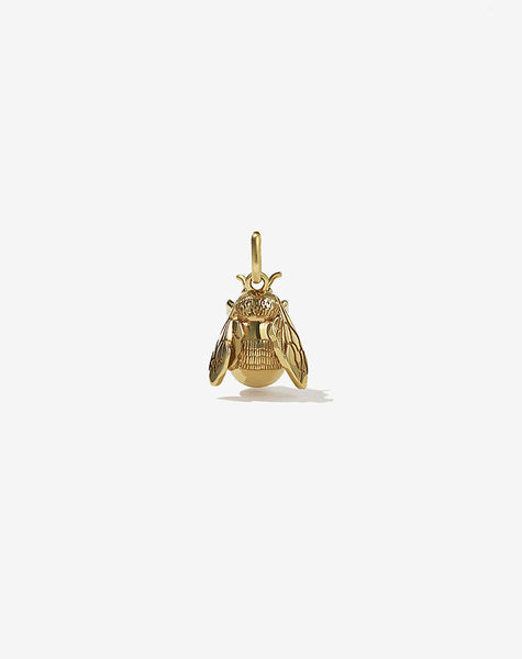 18K Gold Plated Enamel Bumble Bee Charms – Rays of Clay Co