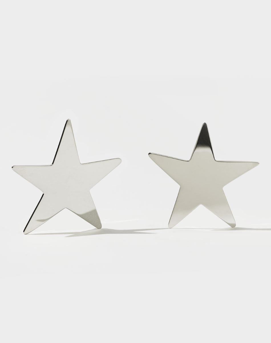 Big Star Earrings | Sterling Silver