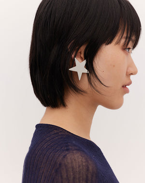 Big Star Earrings | Sterling Silver