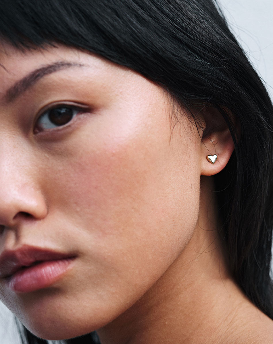 Camille Stud Earrings | 23k Gold Plated
