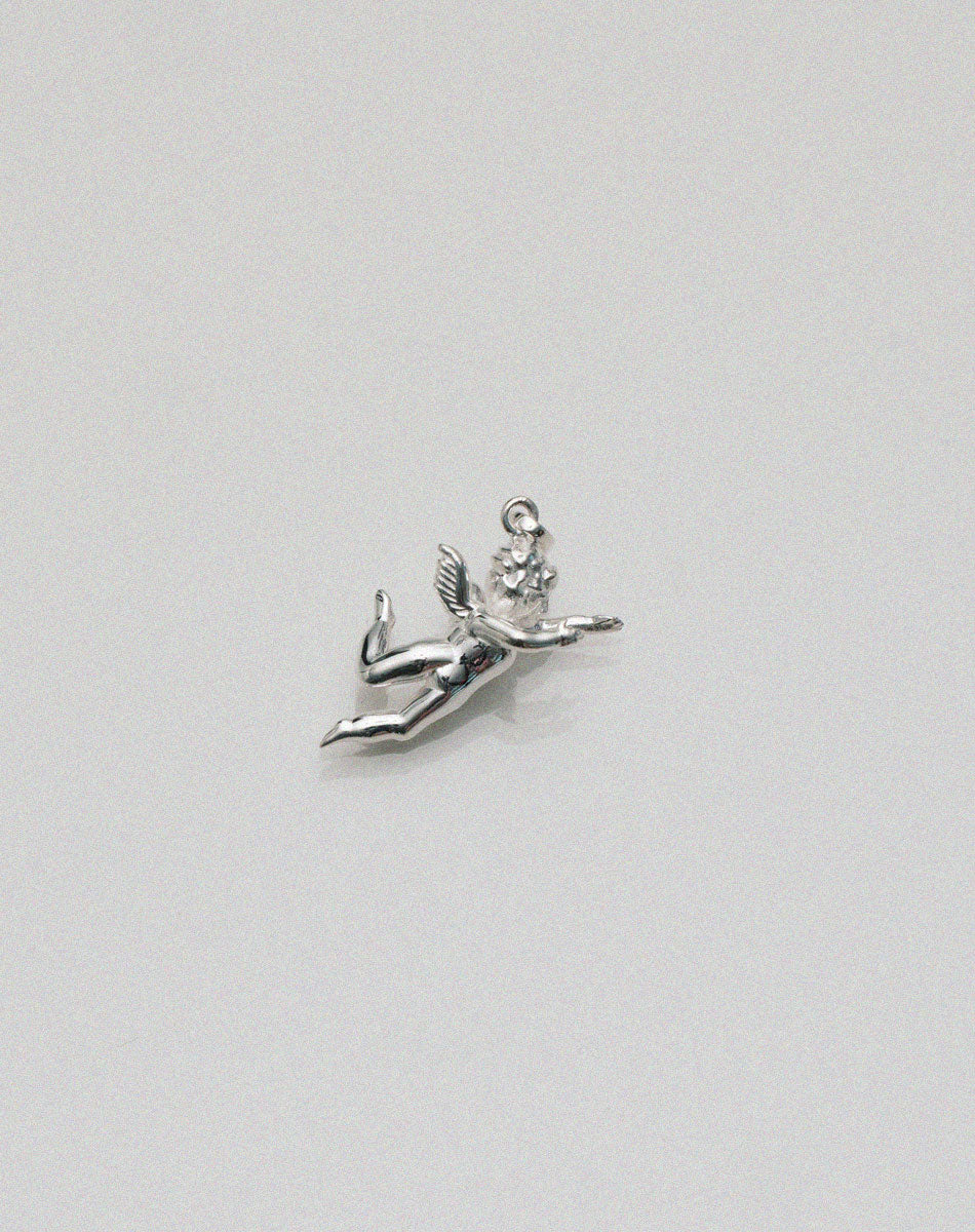 Cherub Charm | Sterling Silver
