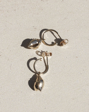 Conch Signature Hoops | Sterling Silver