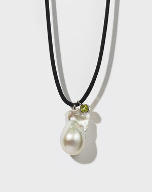 Cosmo Pearl & Stone Necklace | Sterling Silver