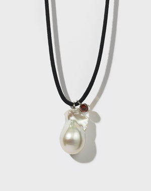 Cosmo Pearl & Stone Necklace | Sterling Silver