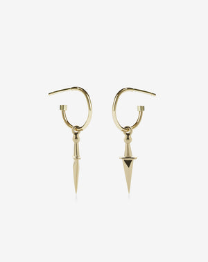 Dagger Signature Hoops | 9ct Solid Gold