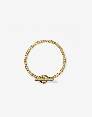 Fob Bracelet | 23k Gold Plated