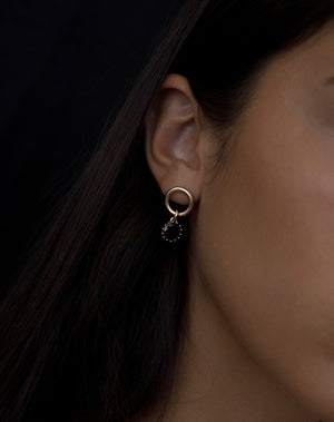 Geneva Earrings | 23k Gold Plated