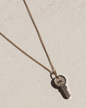 Meadowlark Key Charm Necklace