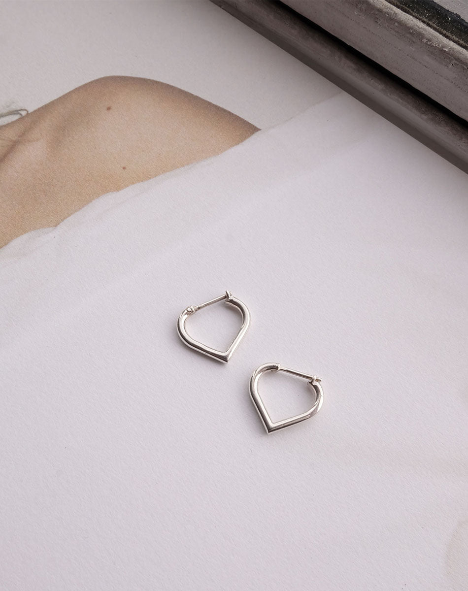 Love Hoops Small | Sterling Silver