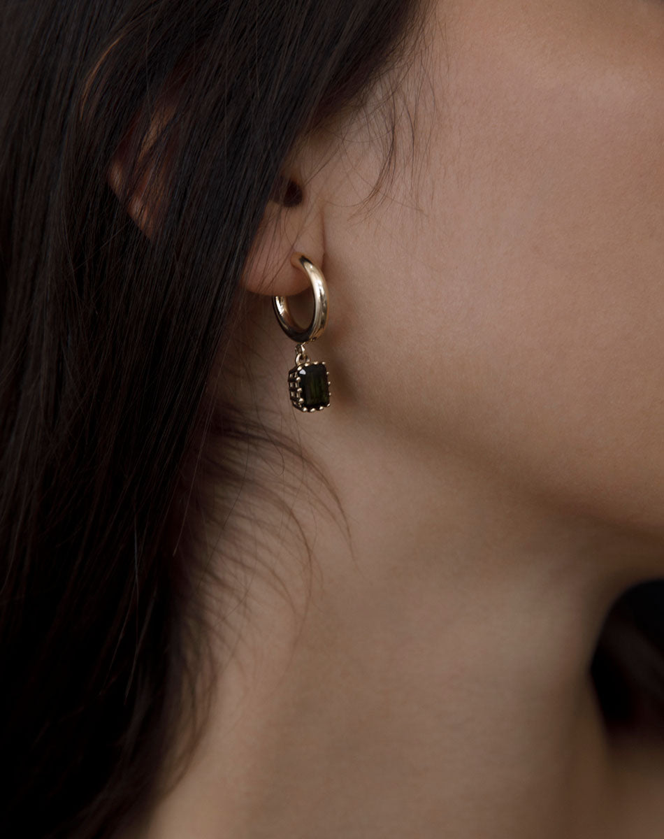 Lucia Earrings | 23k Gold Plated