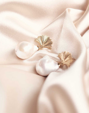Vita Drop Earrings Large | Sterling Silver