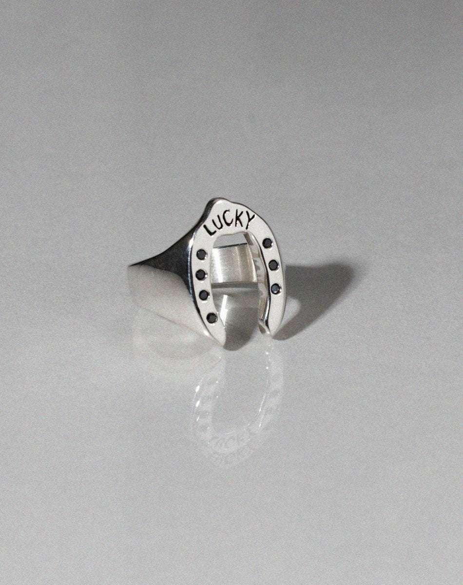 Nell Lucky Ring Stone Set | 9ct Solid Gold