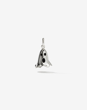 Nell Ghost Charm | Sterling Silver