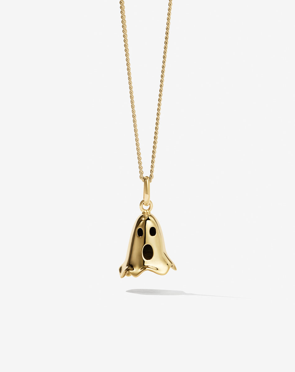 Nell Ghost Necklace | 9ct Solid Gold
