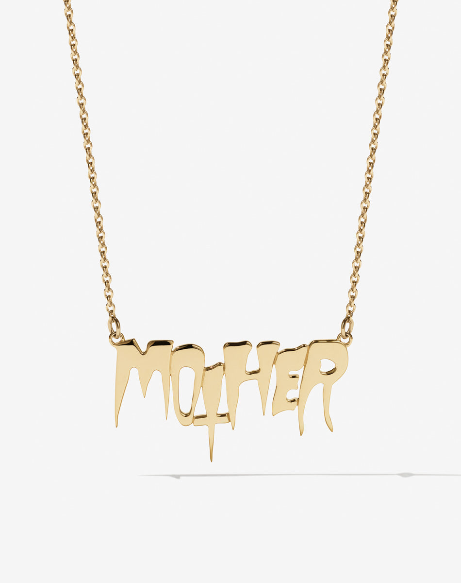 Nell Mother Necklace | 23k Gold Plated