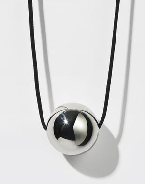 Orb Necklace Oversized | Sterling Silver