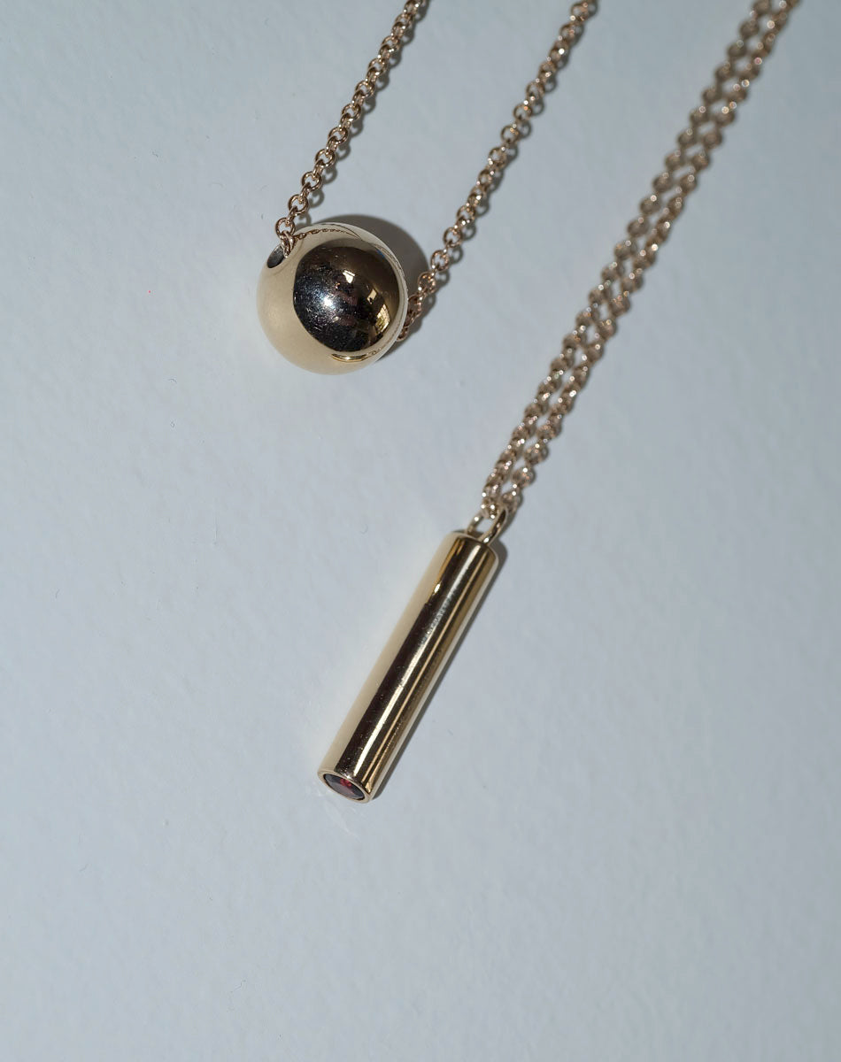 Orb Necklace | Sterling Silver
