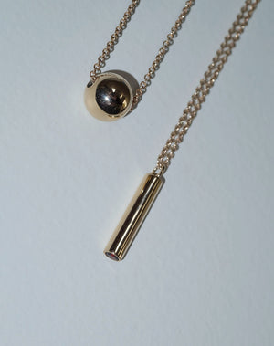 Orb Necklace | Sterling Silver