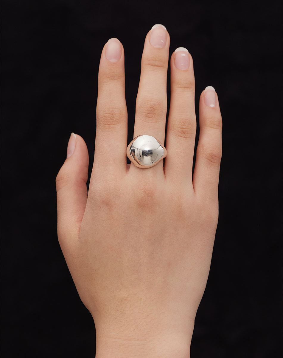 Orb Ring | Sterling Silver