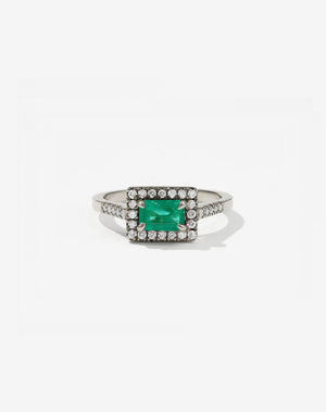 Arizona Ring Petite | 9ct White Gold