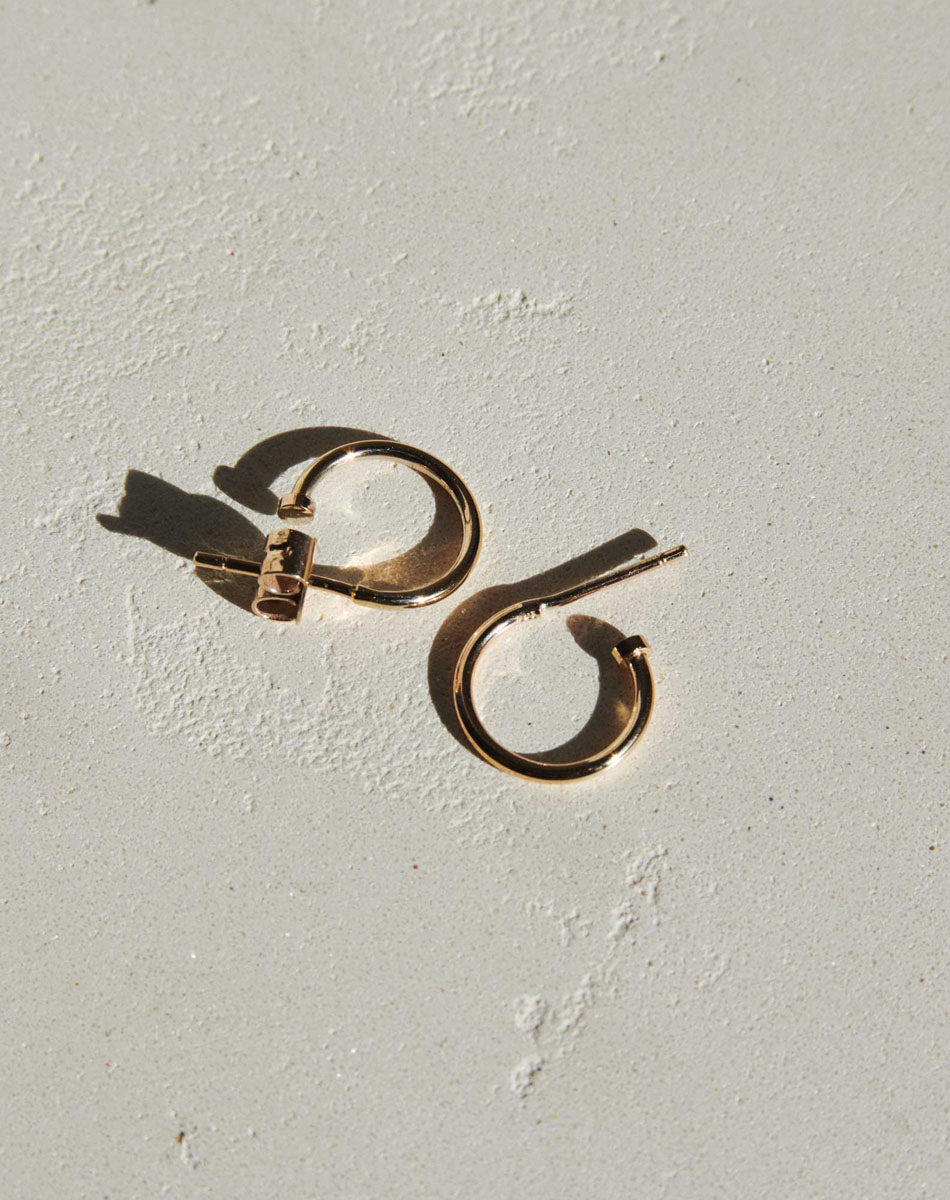 Signature Hoops | Sterling Silver