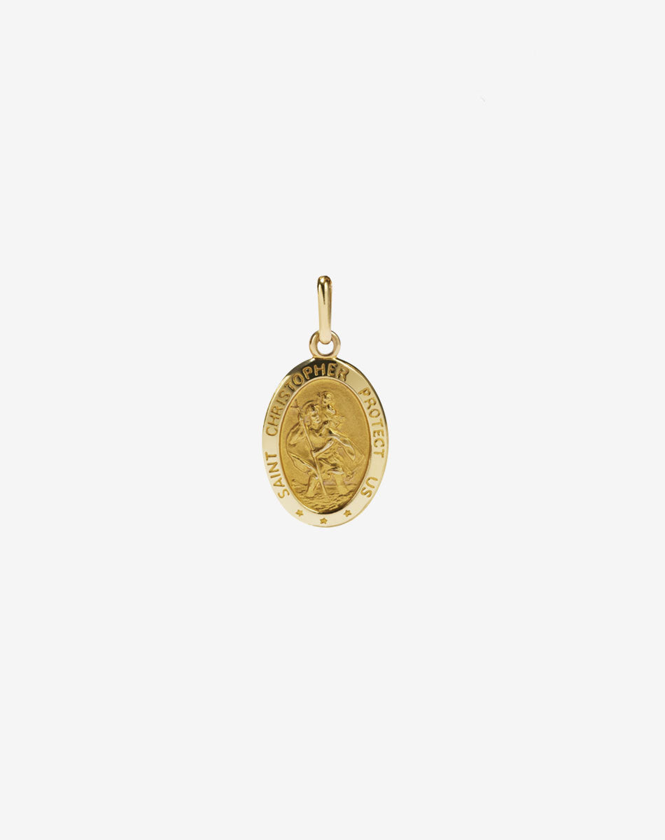 St Christopher Charm | 9ct Solid Gold