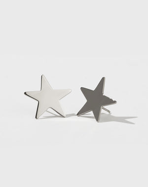 Star Earrings | Sterling Silver